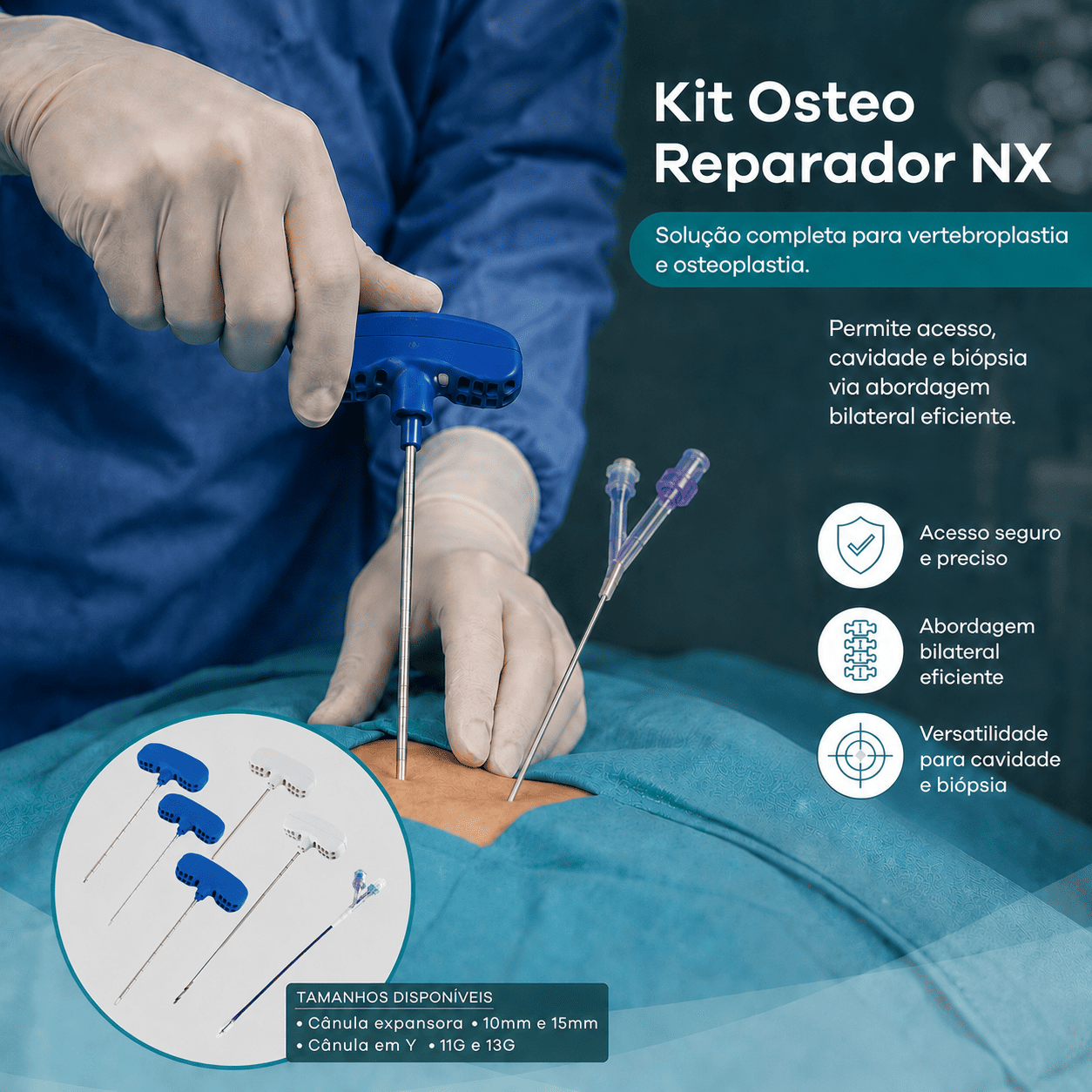 Kit Osteo Reparador NX